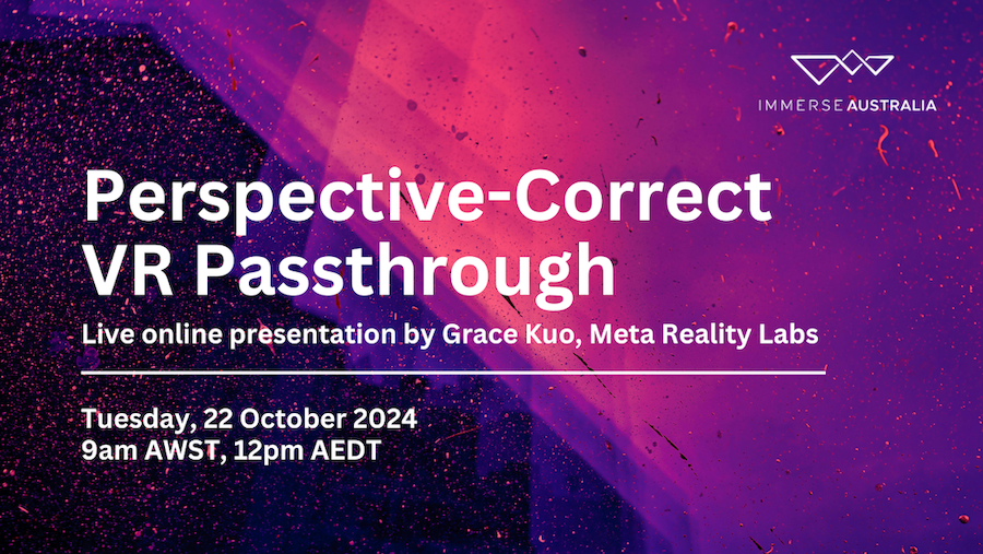 Perspective-Correct VR Passthrough