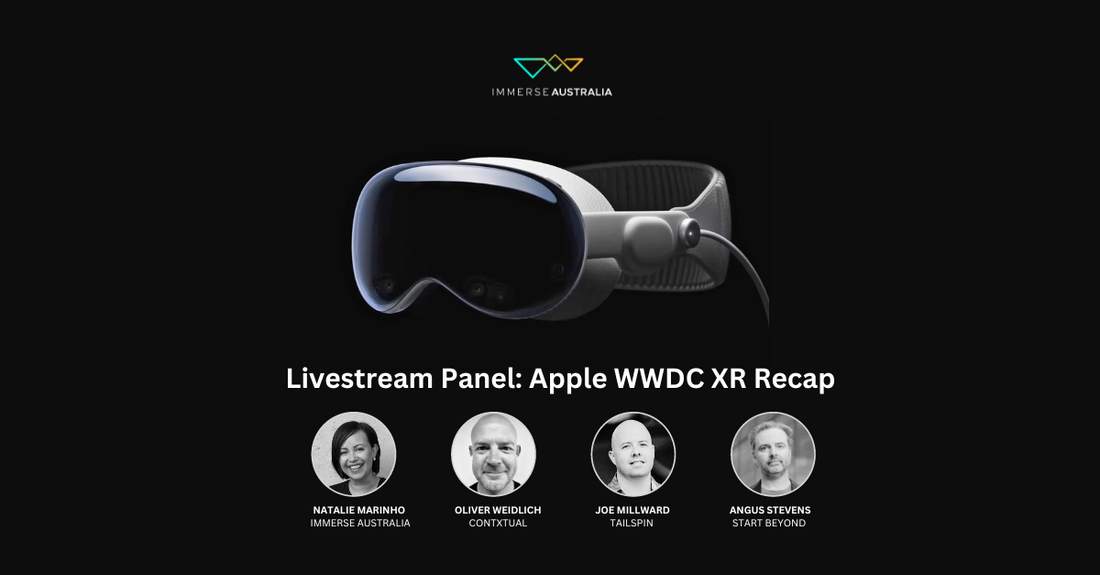 Livestream: Apple's WWDC XR Panel Recap
